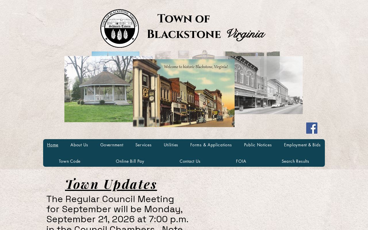 Blackstone warrant search civic route at the town hall contact page